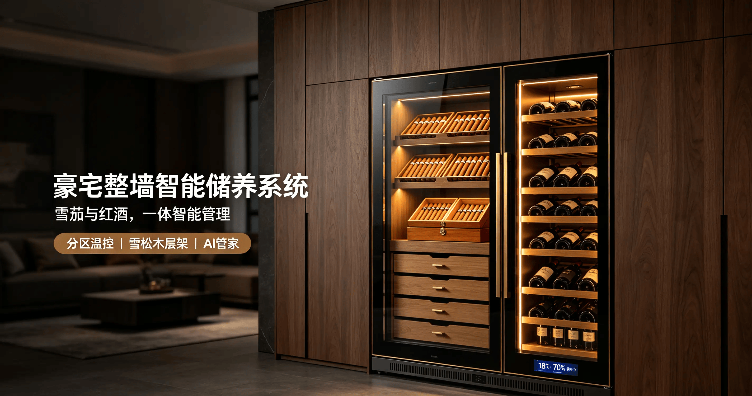 2026年带智能养护算法的智能雪茄柜品牌推荐，茄蕾雪茄柜北京懂你所需